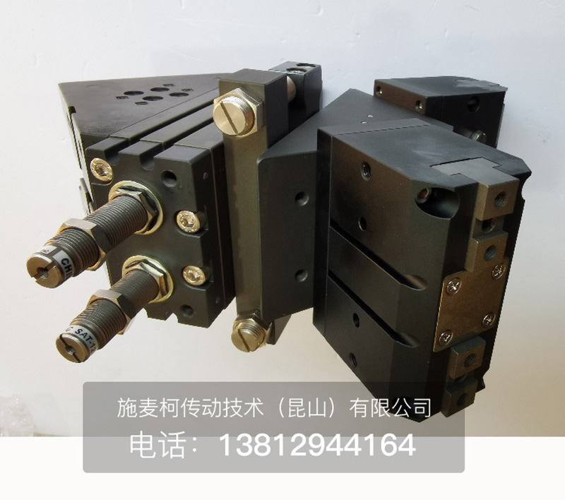 气立可换向夹持缸